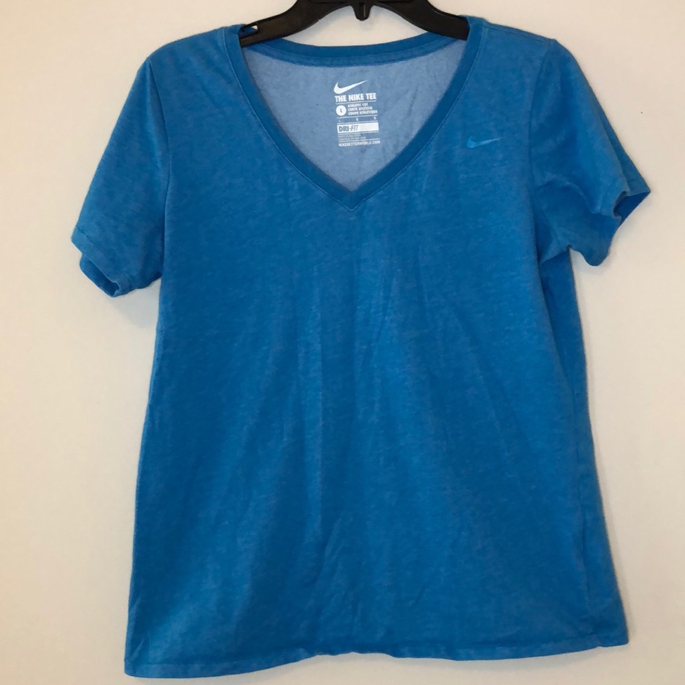Blue Nike Dri-Fit Active Tee